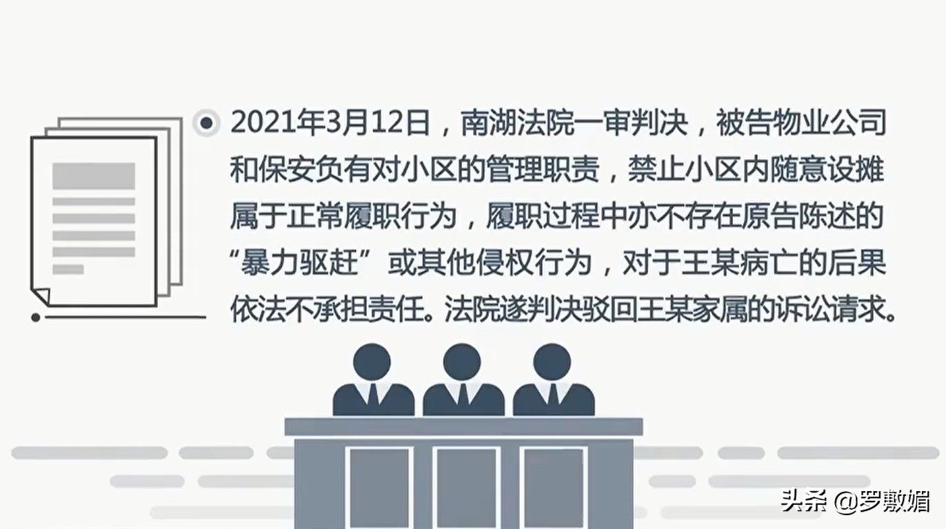2020年，老人晕倒保安热心送医院，子女状告物业和保安，索赔49万