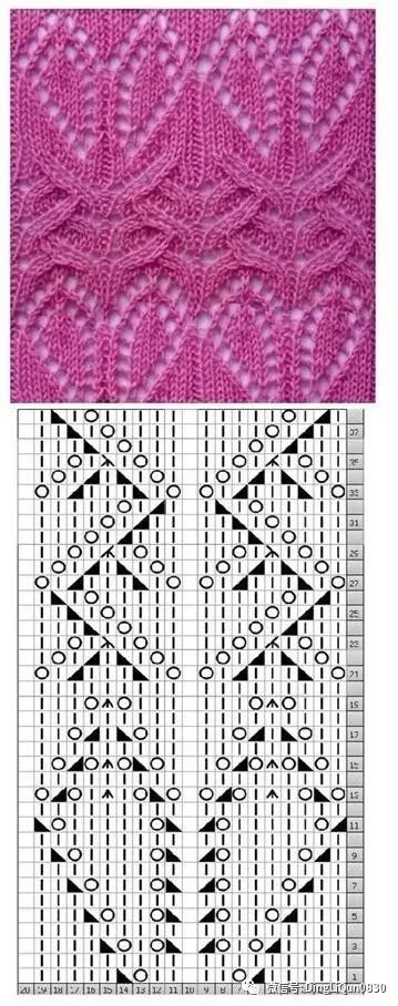 「针织图解」34款迷人时尚的围巾和披肩编织图案