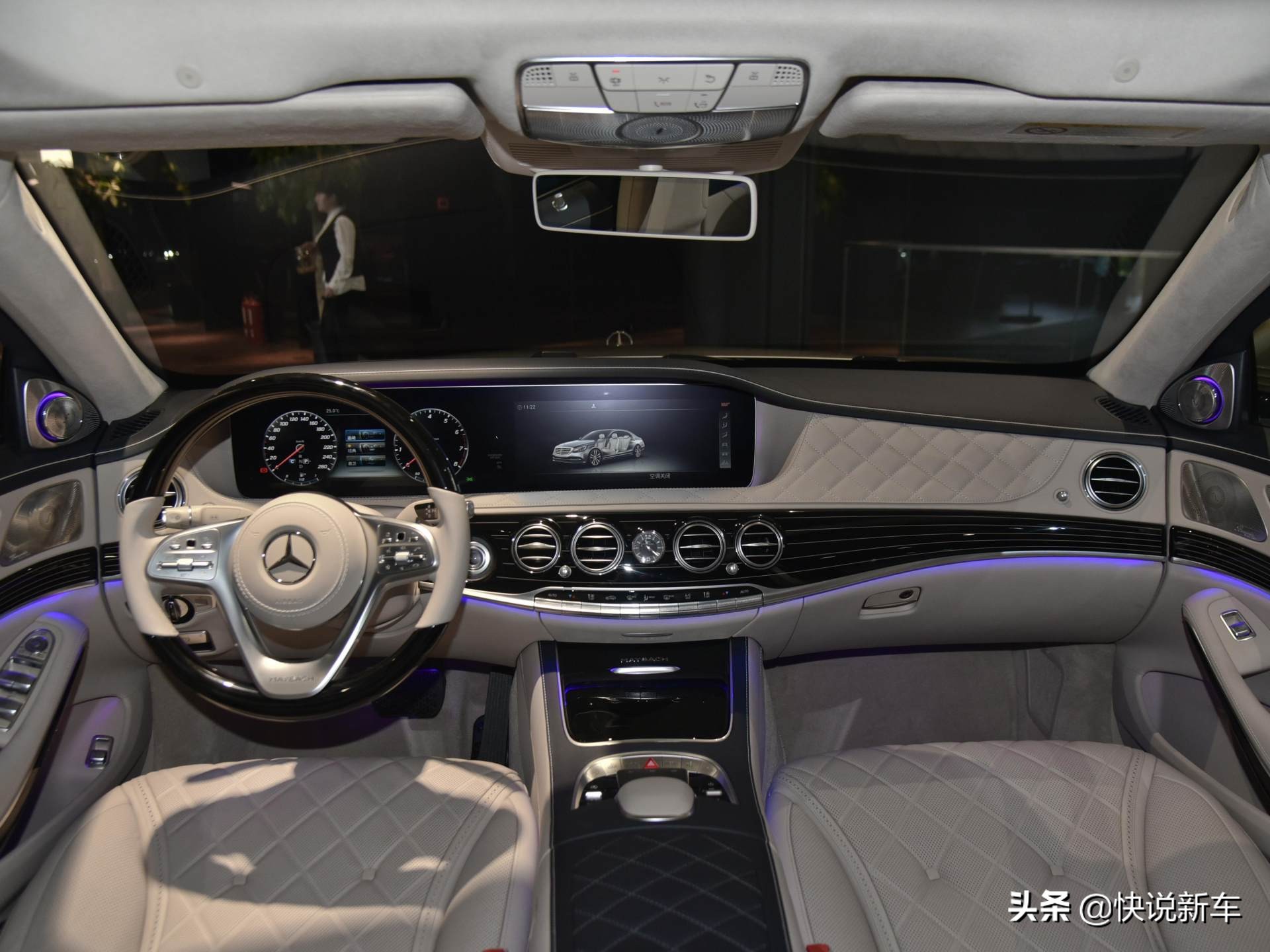 顶级豪华，百万好车，老板们最爱，实拍迈巴赫S级