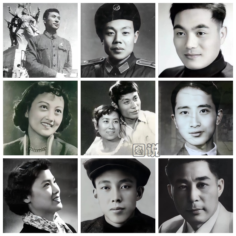 24张老艺术家演员高清图片 英俊美丽 再难超越 有两位你认得吗？