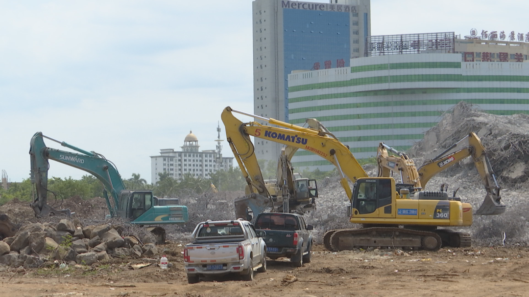 儋洋加速度！超大国际物流中心项目建设中→