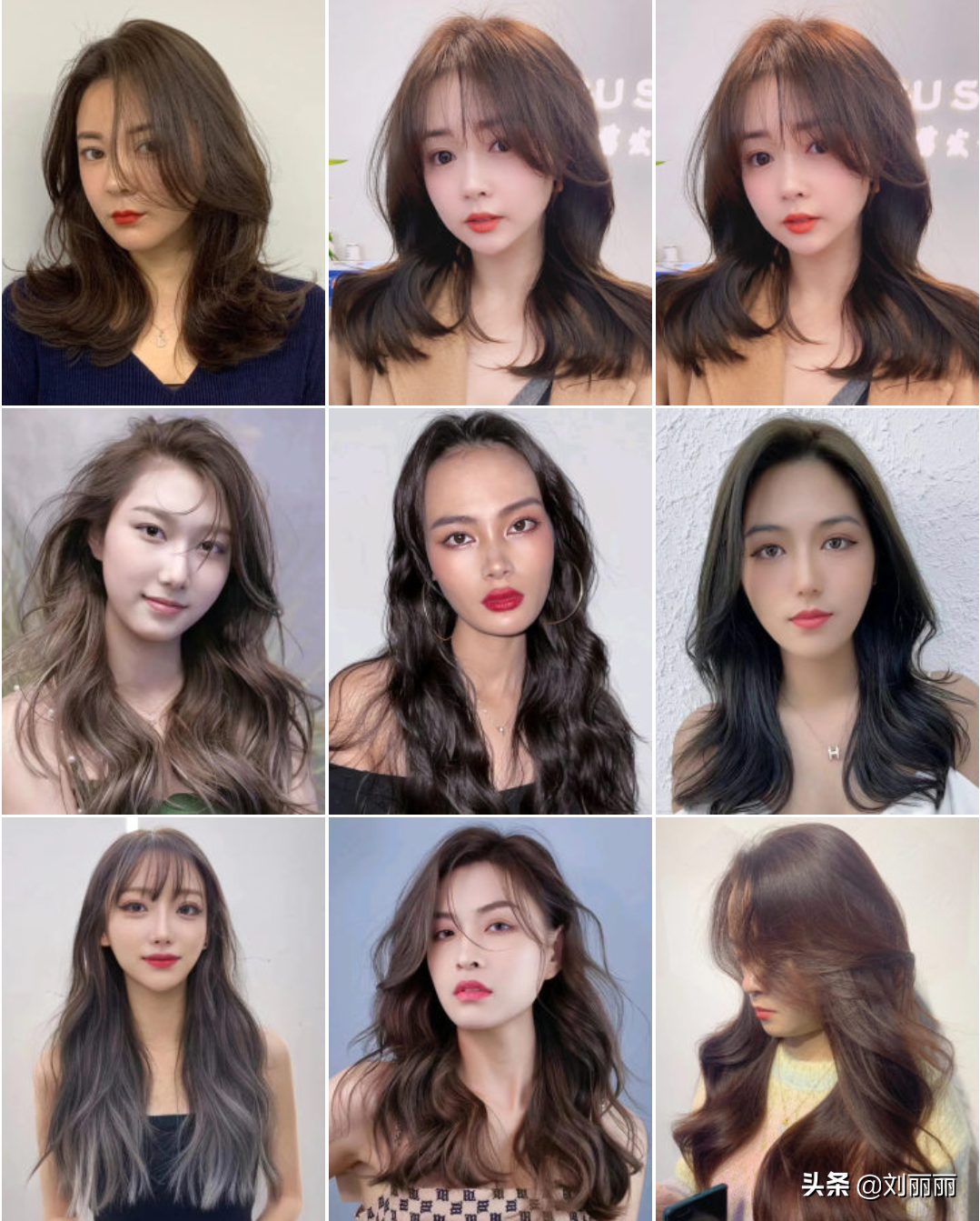 1月这些发型会流行，有长有短100多款，看看喜欢吗