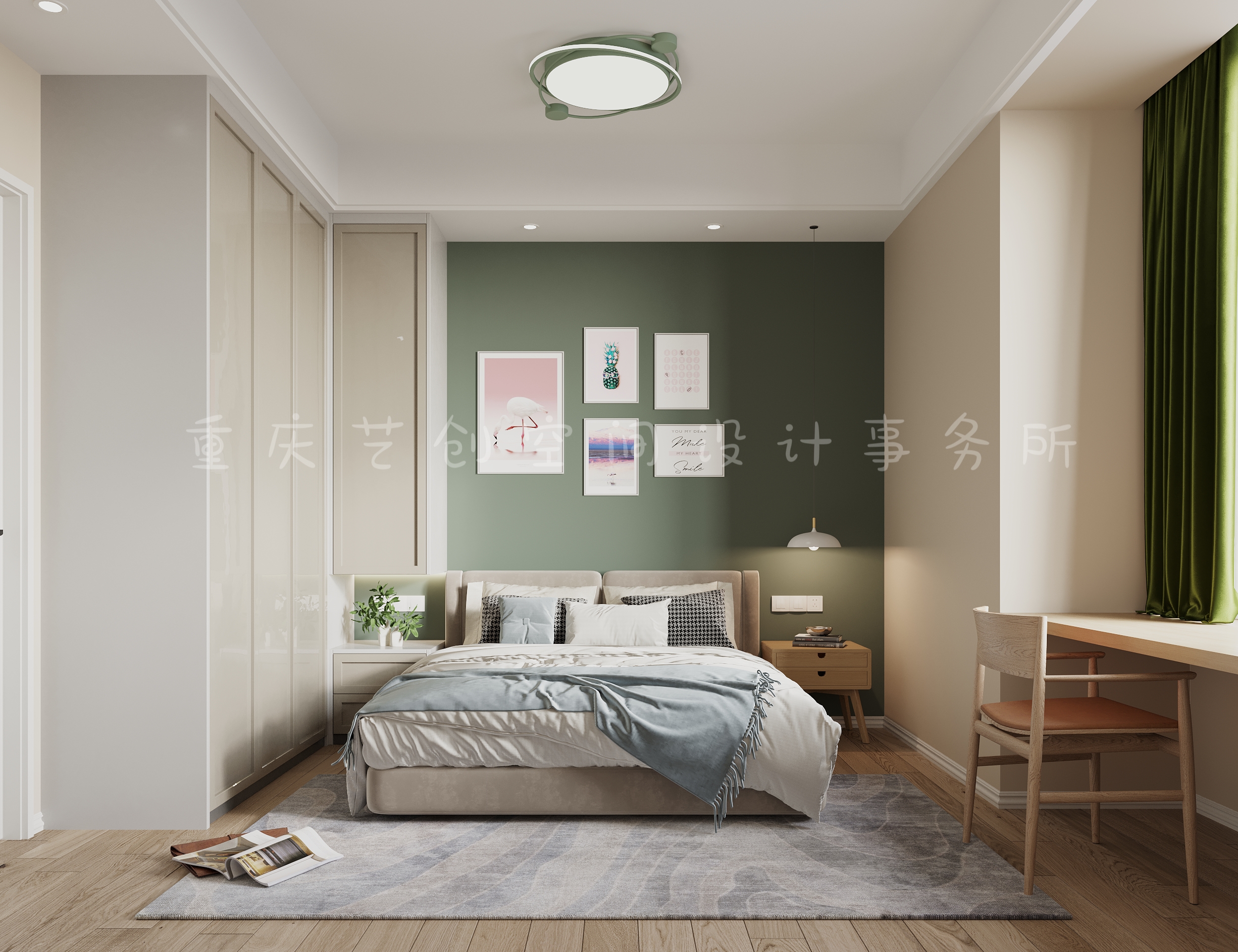 案例分享 || 100㎡小美风格的家，享受简约、浪漫的生活