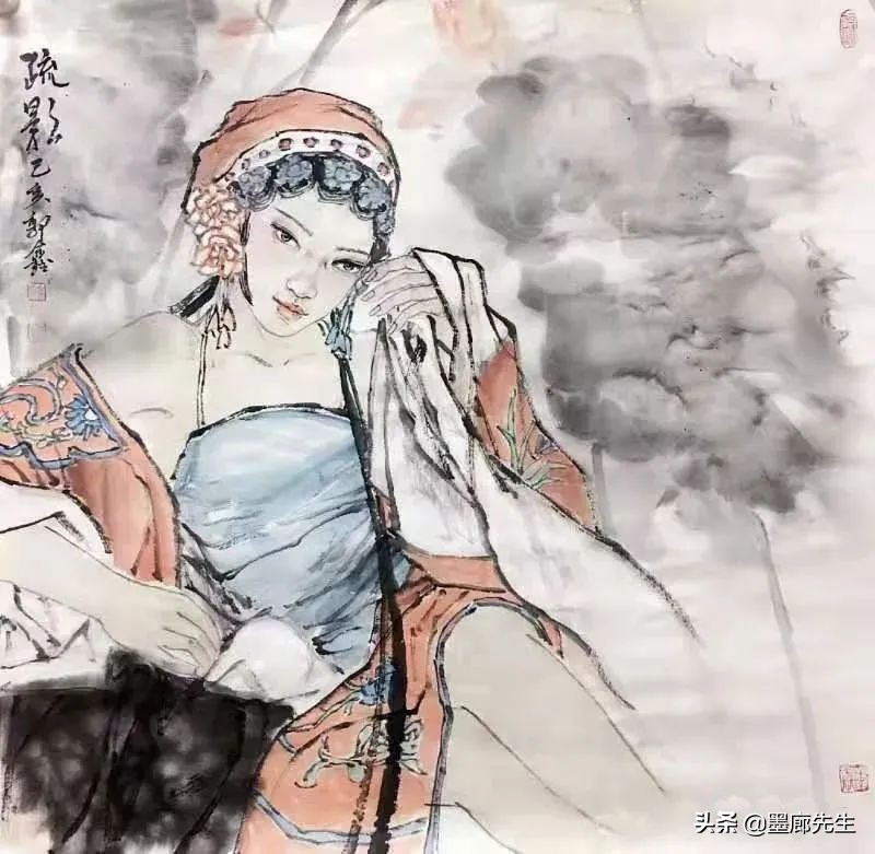 梁建、于钧、郭鑫、马俊英等画家们的戏剧赏析