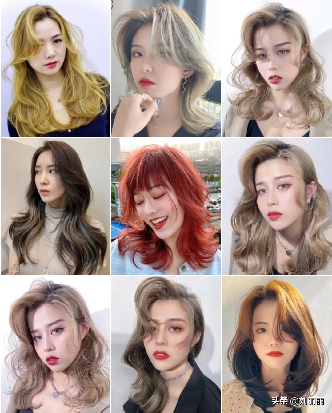 1月这些发型会流行，有长有短100多款，看看喜欢吗