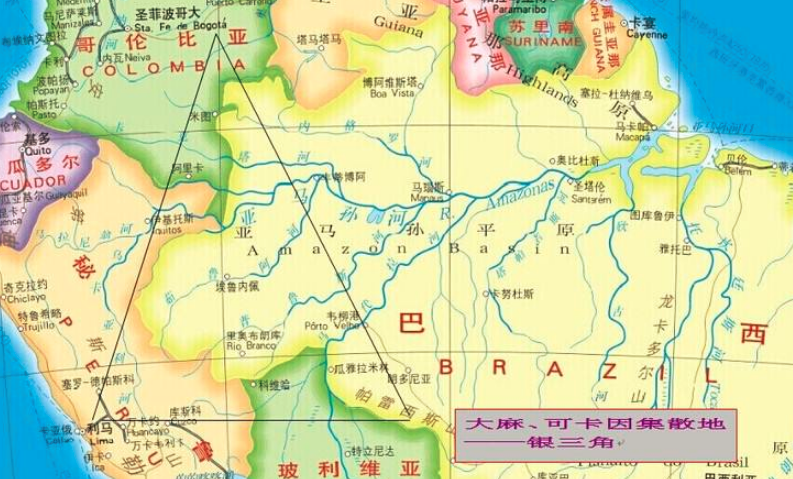 世界上有三个最主要的毒源地详解金三角银三角黑三角主要毒源地介绍