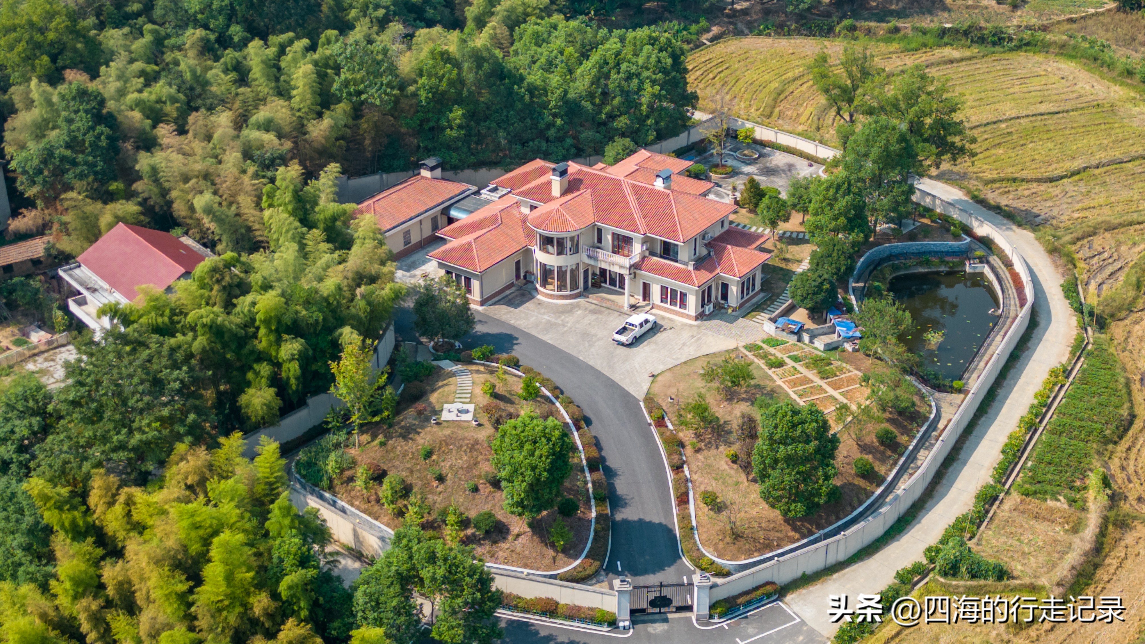 湖南益阳桃江县,大山深处的别墅庄园,你想拥有这样的生活吗?