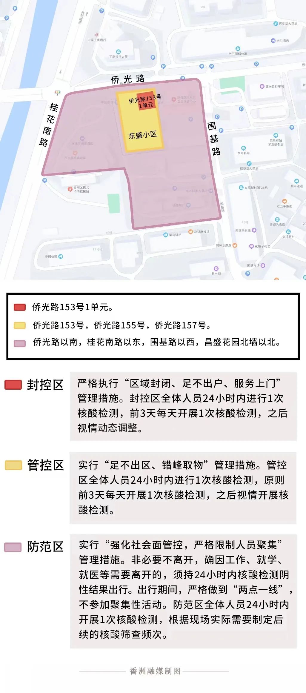 注意，广东珠海这些区域划定为管控区