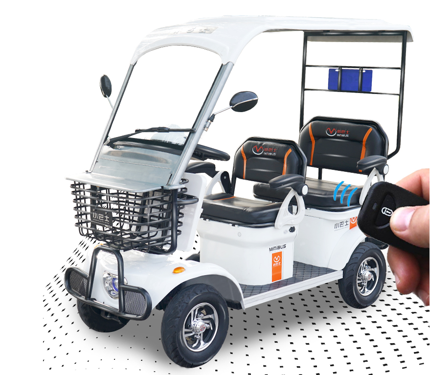 这3款四轮老年代步车,续航200里,能防溜坡,防侧翻,适合老年人