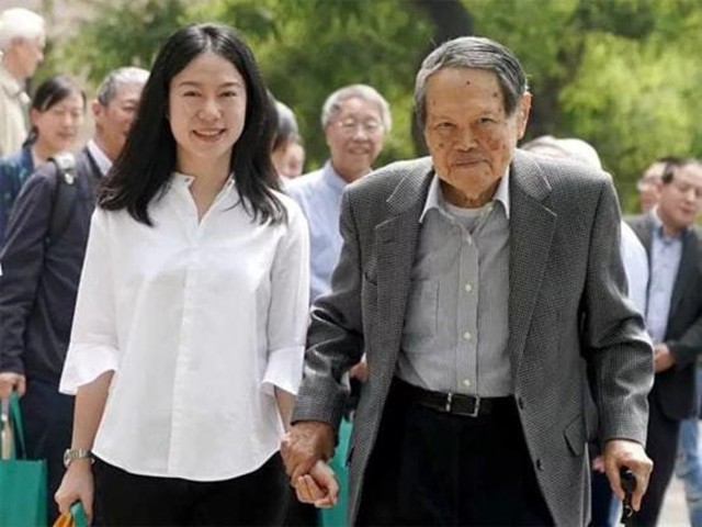 杨振宁大儿子:翁帆是个善良的女孩