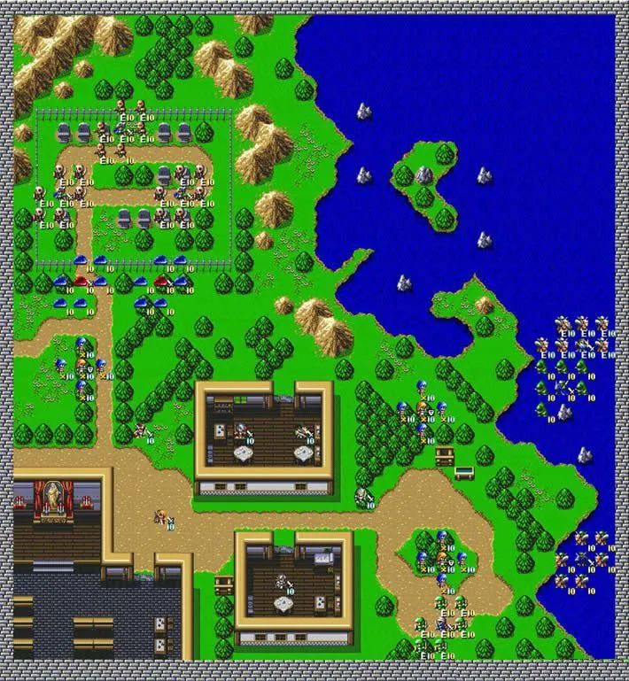 MD梦幻模拟战2，第一关到底能不能击败利昂？当年真有大神做到了