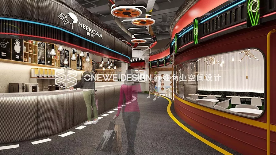 网红主题街区设计,石门街市,新新人类的火车王国