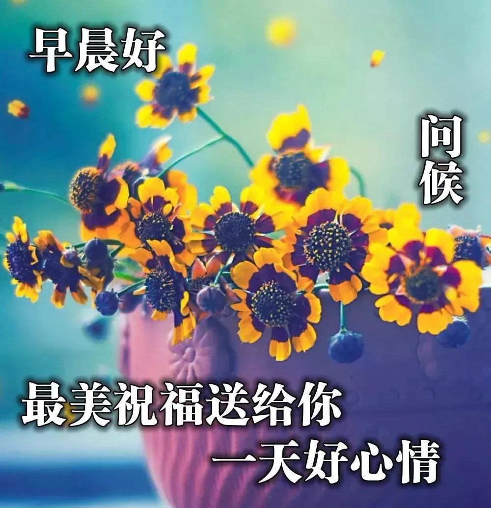 微信温馨早上好的问候语祝福图片最新 让欢乐永驻、让幸福永远图片
