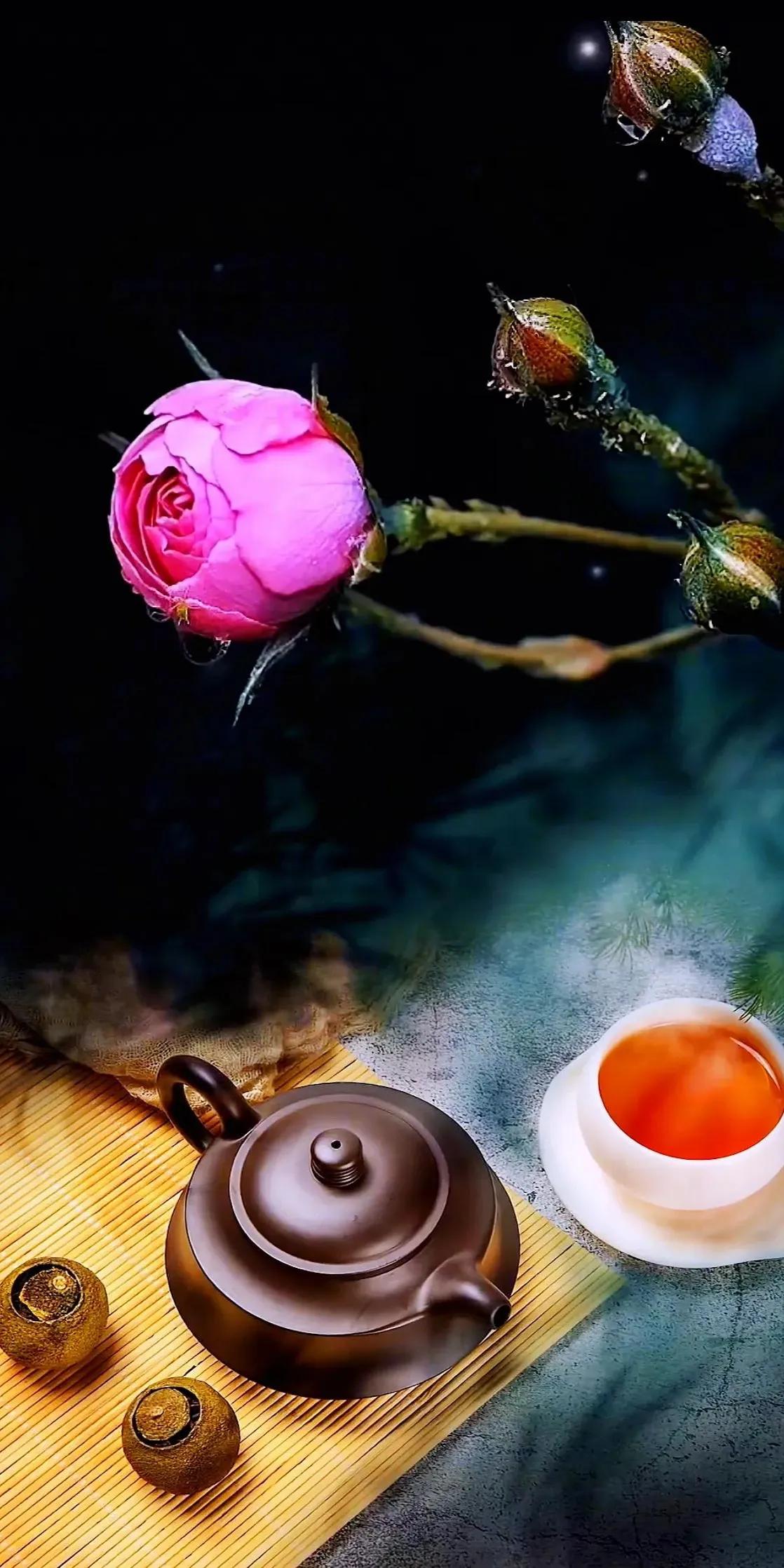 一杯清茶过苦夏,天地始交万物长