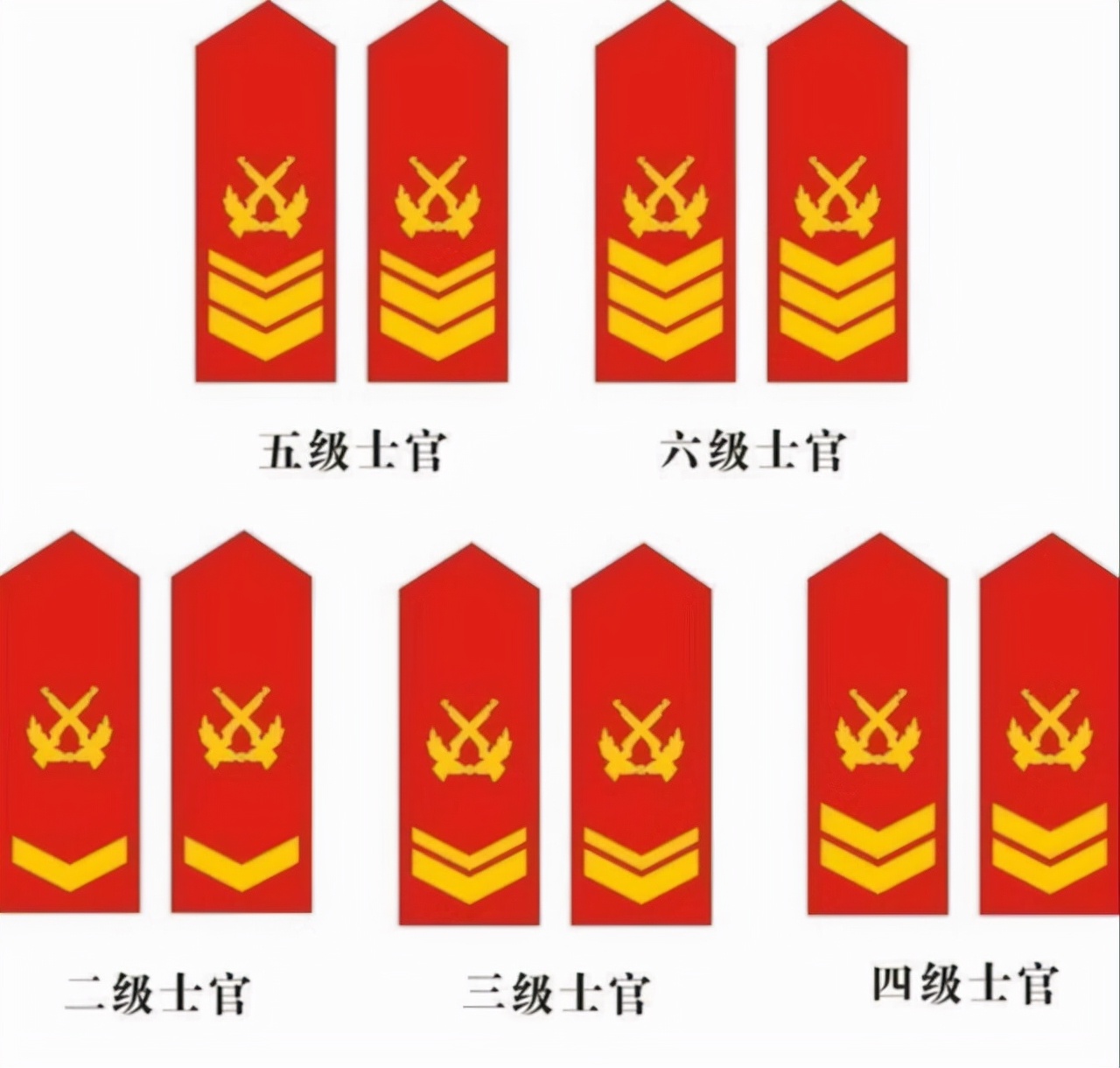 新的士兵衔级制度诞生 跟以前相比 有了这些变化 天天看点
