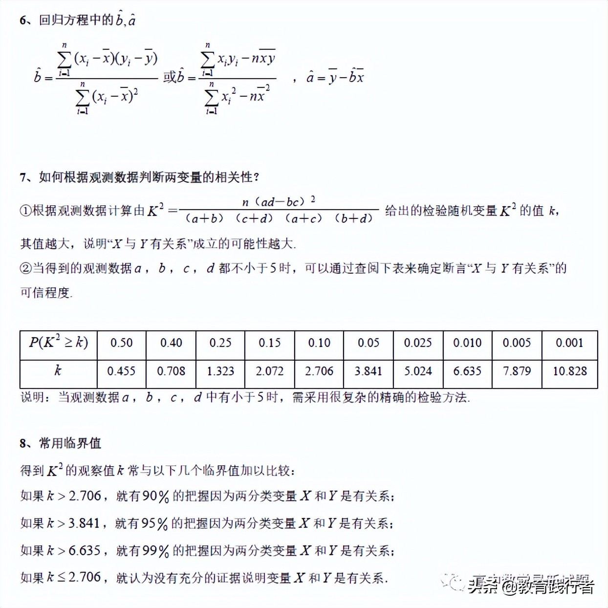 2022全国名校高中数学知识点归纳(新高考适用）