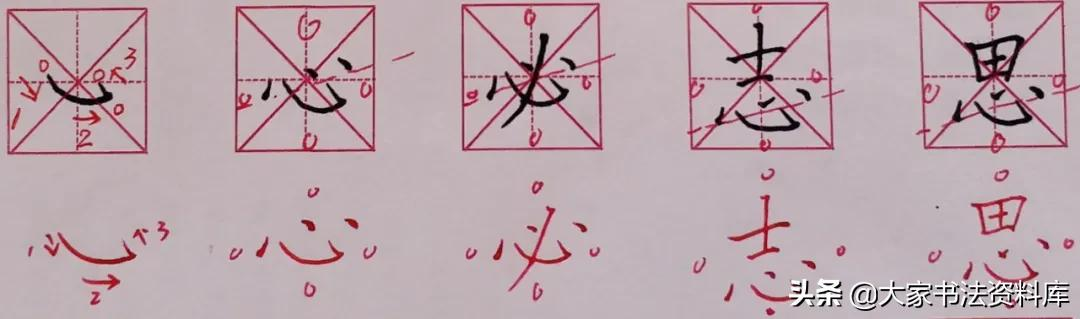硬笔书法入门教程:基本笔画写法技巧
