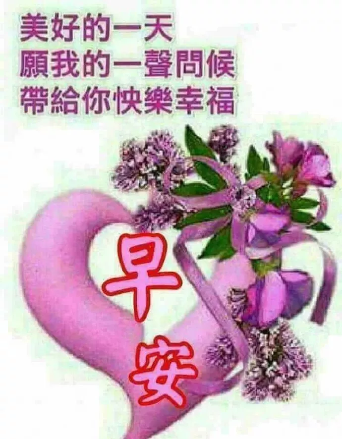 我的问候是一抹阳光，让你的心里洋溢温馨，早安