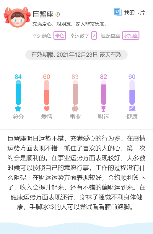 12/23|十二星座今日运势分析大全