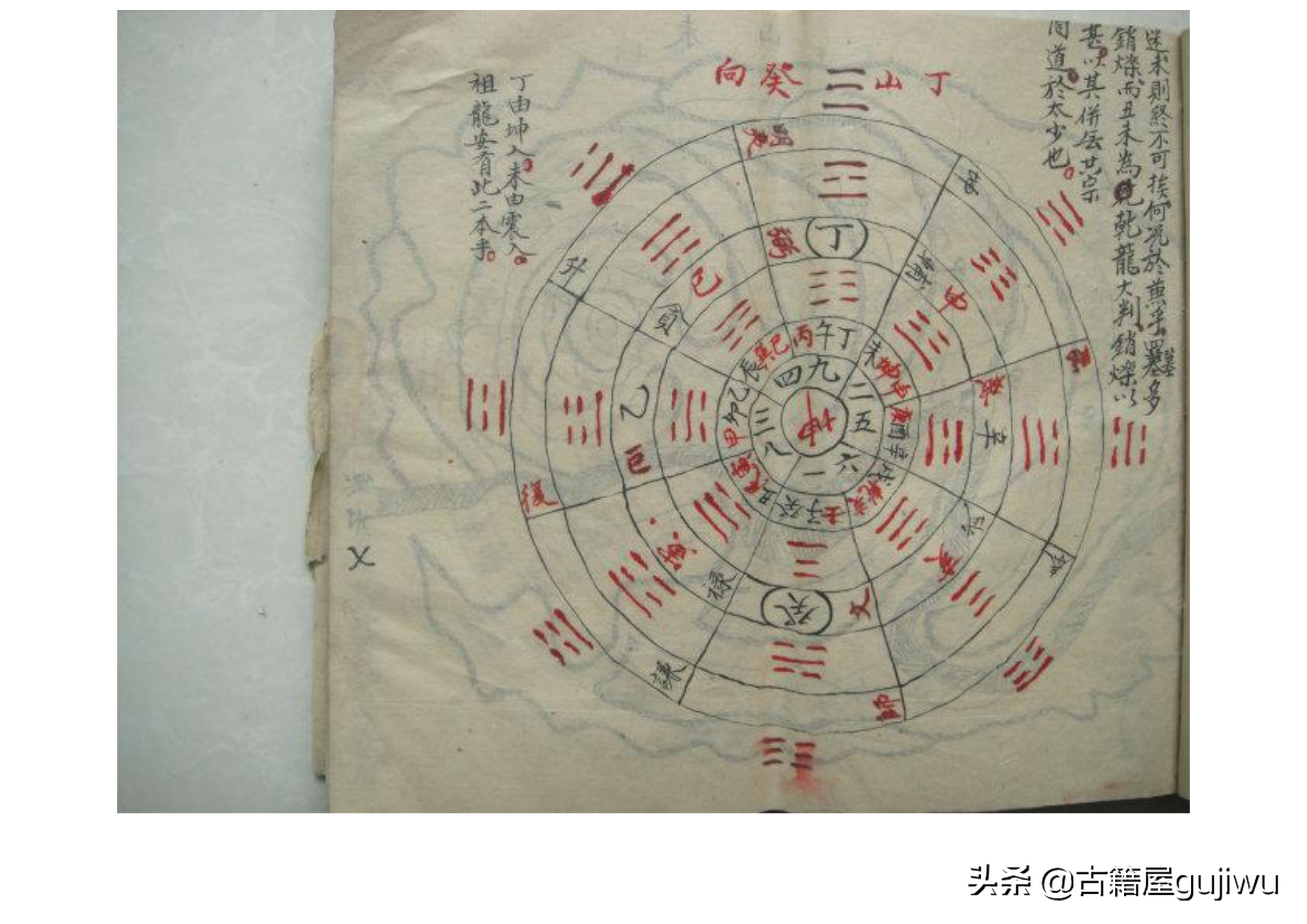 清代风水地理手抄祖传秘本《王鸿源地理家传》