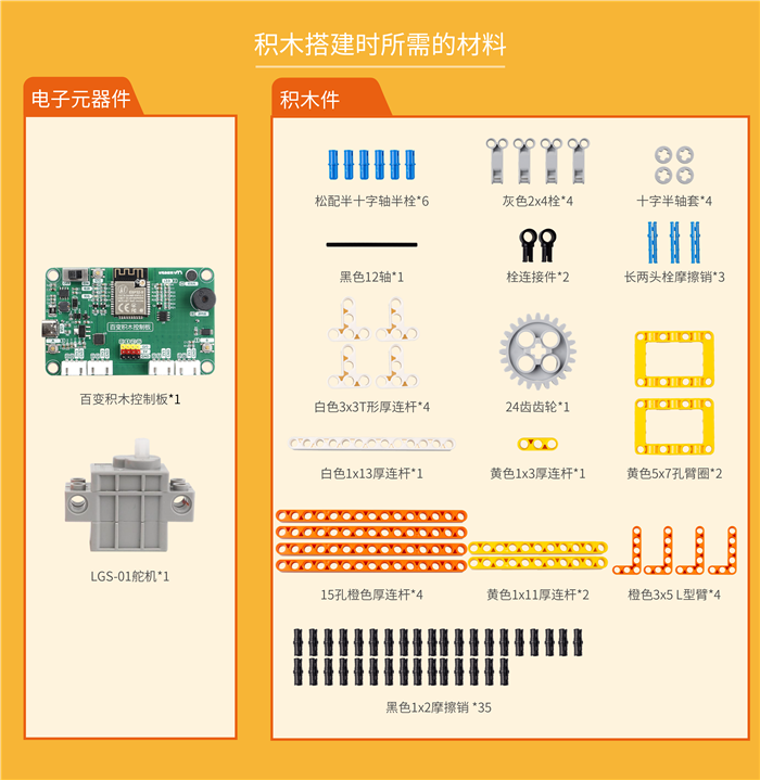 百变造型，快乐编程，长毛象教育Ai百变编程积木套件体验
