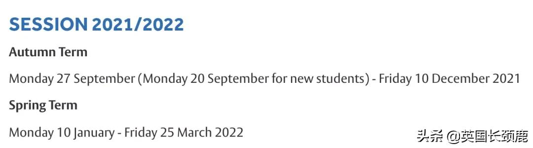 英国大学寒假长度排名：最长放假45天？这什么神仙学校