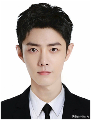 神颜男星的证件照证件照男明星