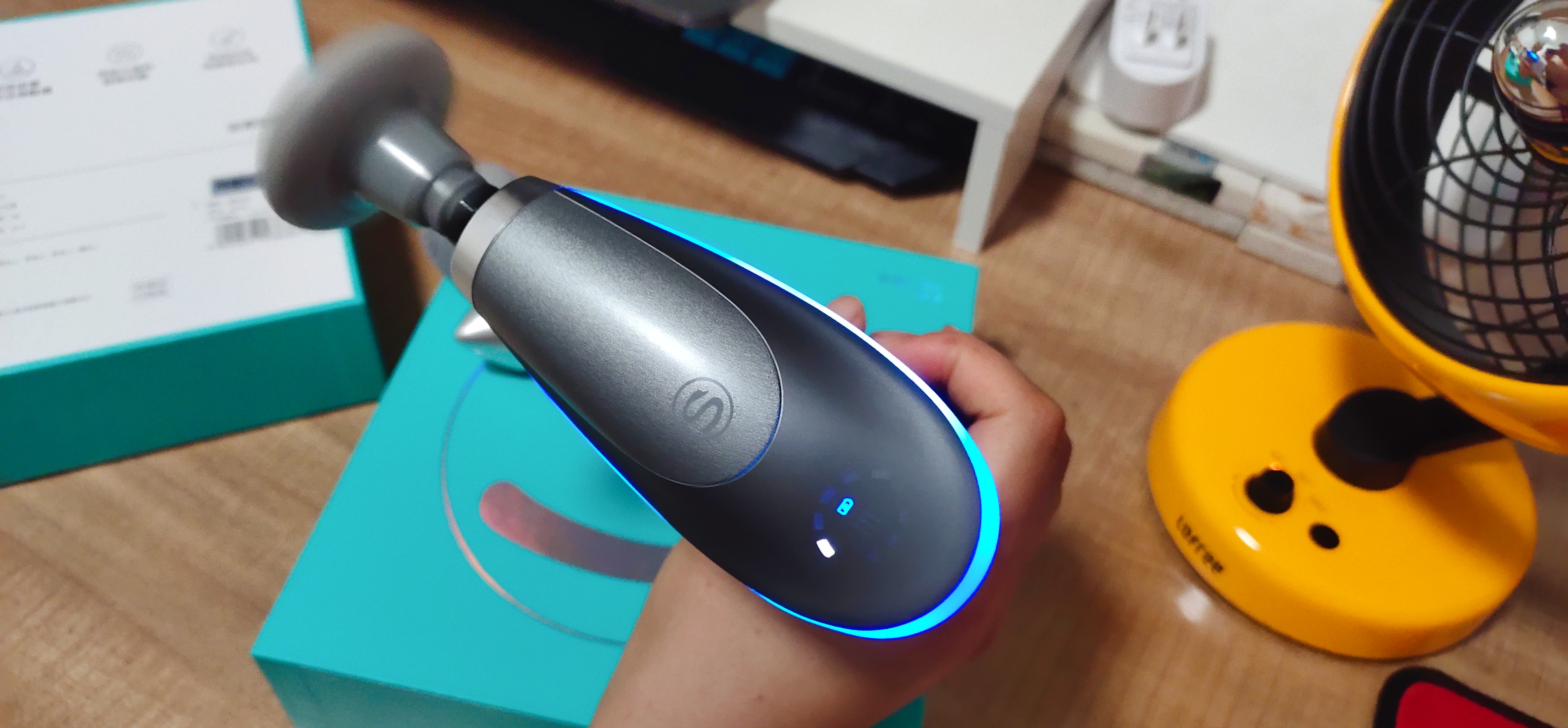 618好物购后晒：专属随身按摩师，SKG F7按摩筋膜枪初体验