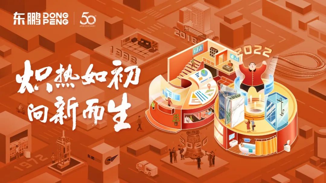 東鵬50周年 |“熾熱如初 向新而生”主題海報設(shè)計大賽