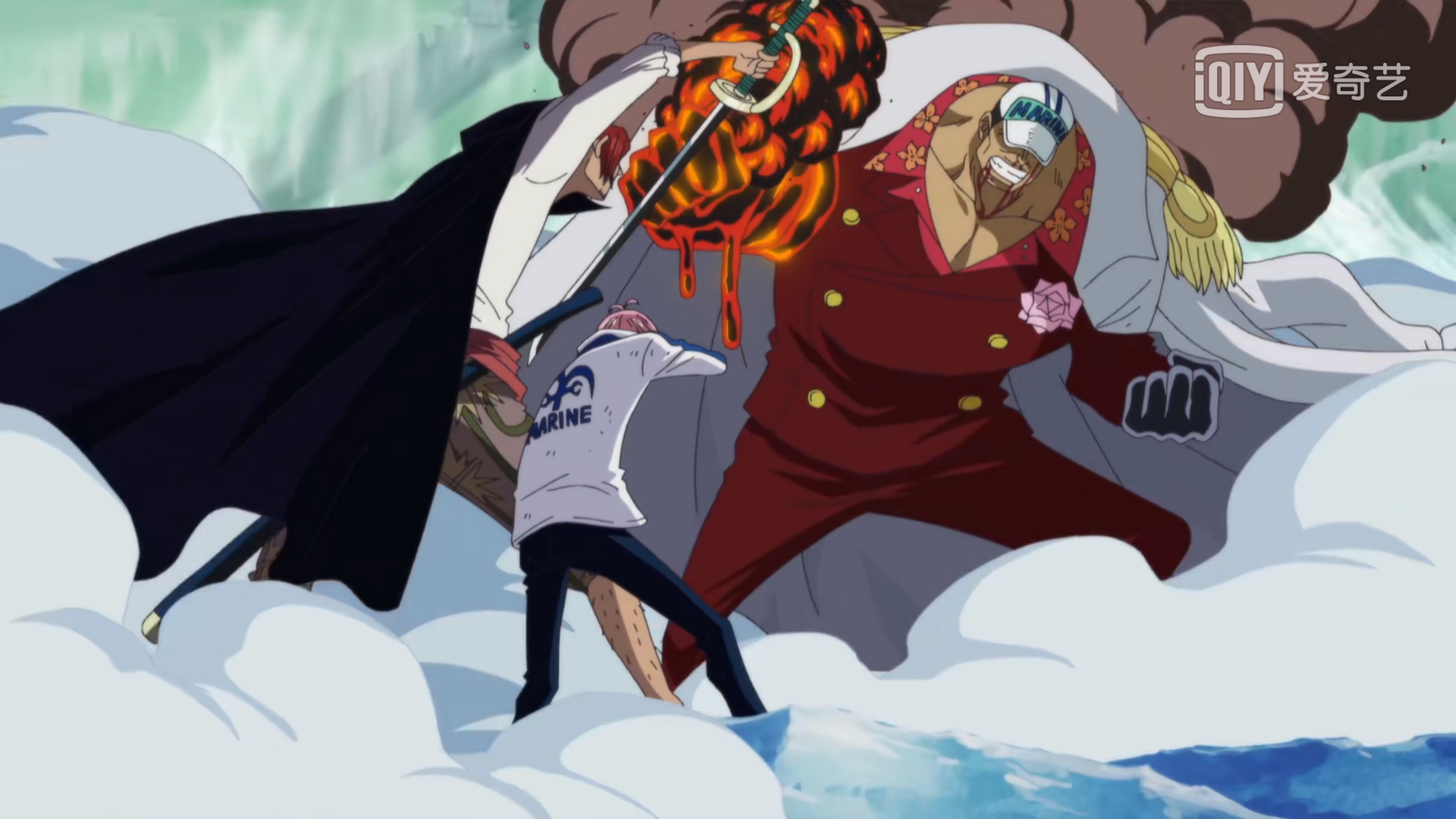 同火拳艾斯同名初代鬼彻 使用者:五老星五老星的佩刀