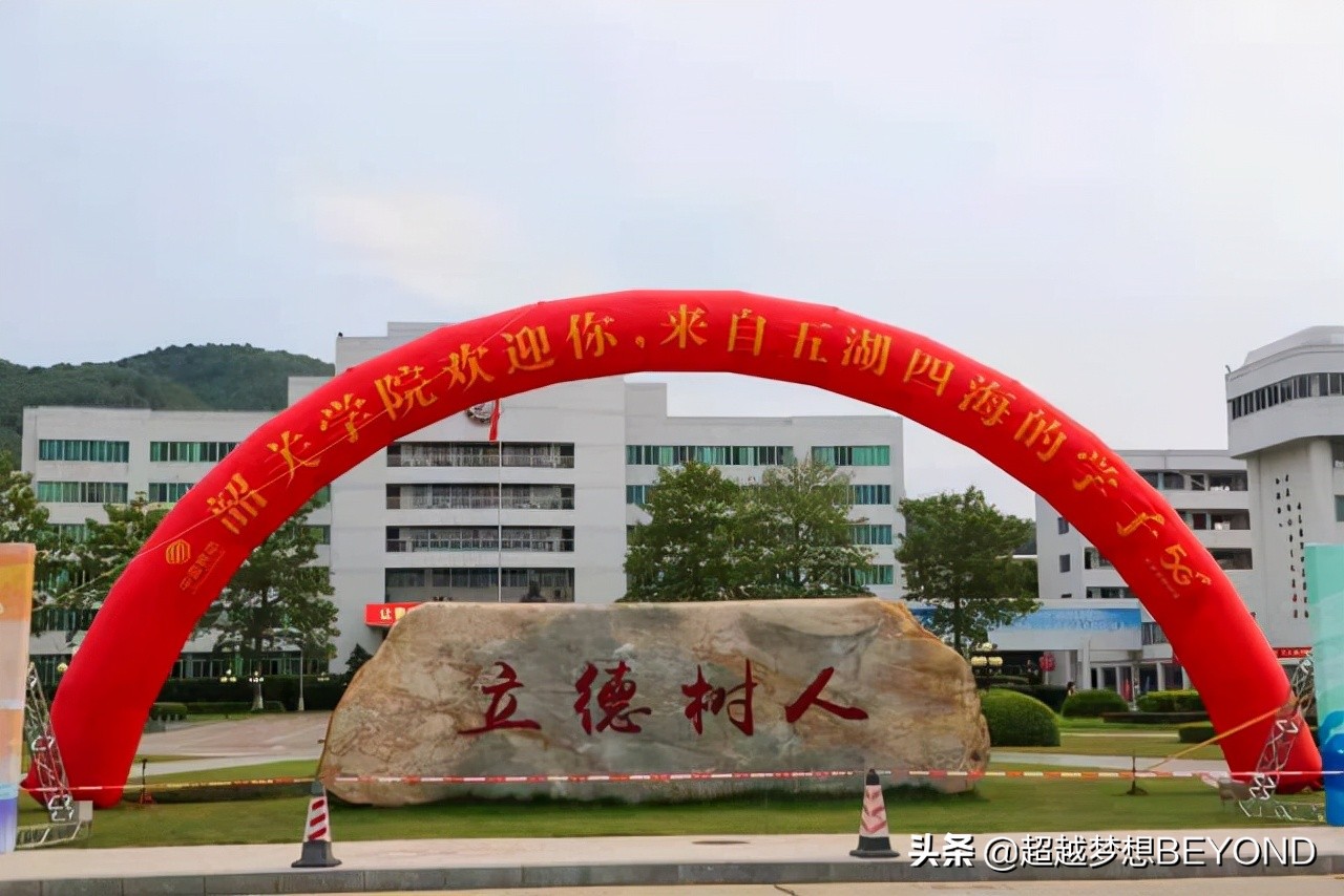 韶关学院2021年广东省各专业录取分数线和排位情况