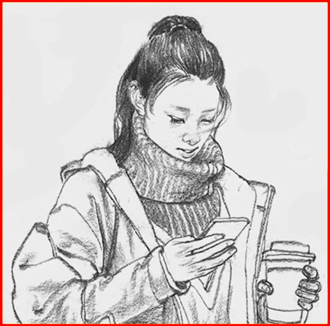 “喜、怒、哀、乐”速写人物表情解析,太详细了