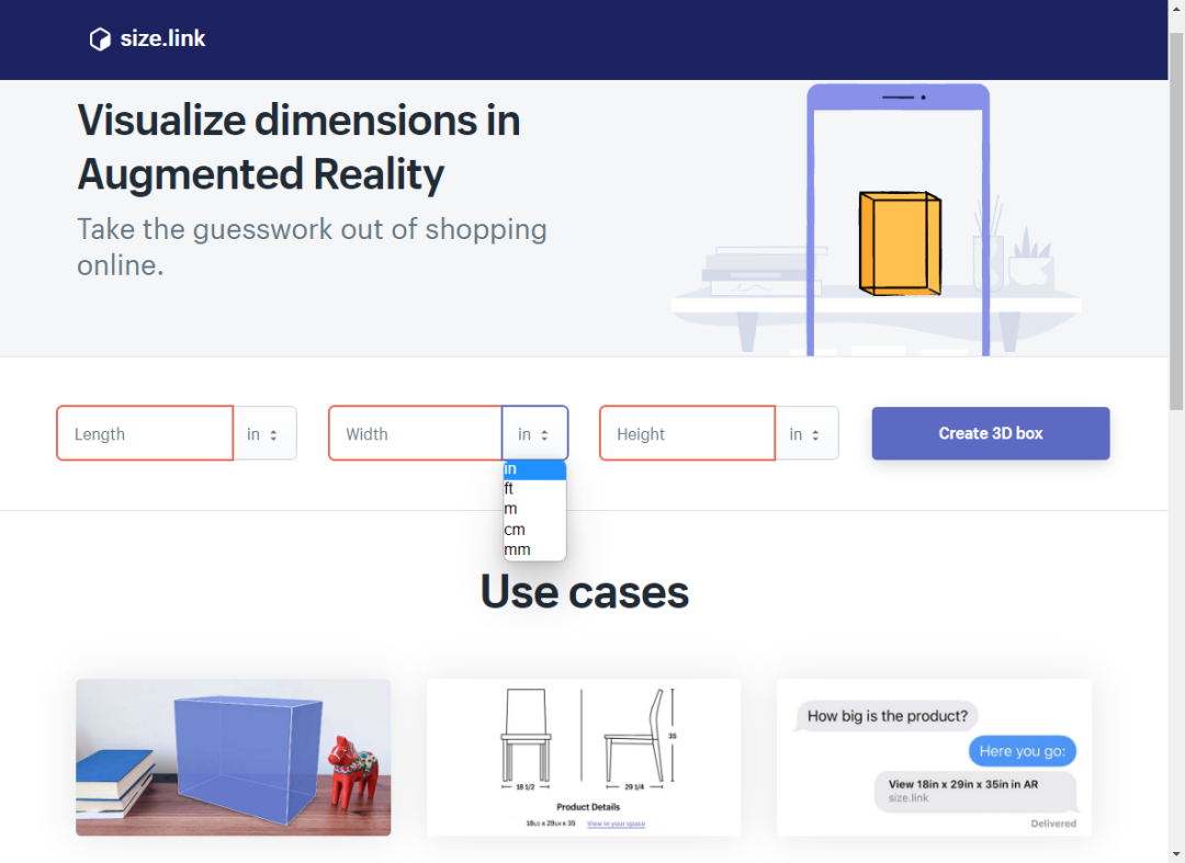 AR赋能独跨境电商，3D体验成倍提升网站转化率