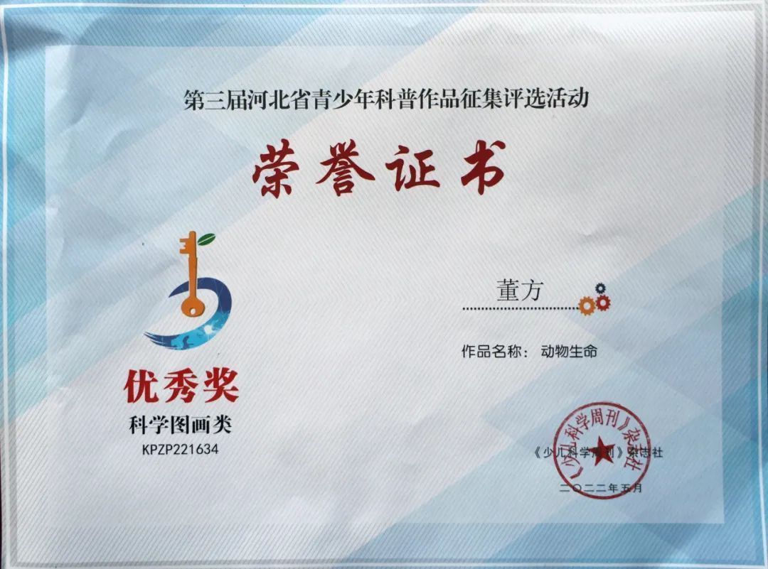 喜報！張家口啟臻學校7名同學獲得省級獎項
