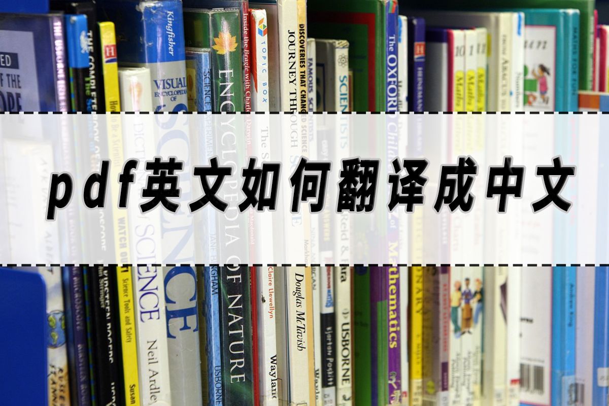 pdf英文如何翻译成中文？pdf翻译中文方法分享