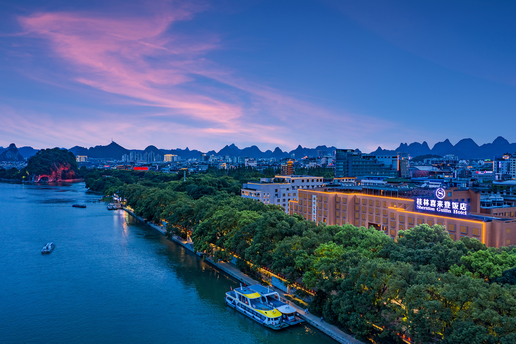 桂林喜来登饭店丨活力夏日，住进推窗即画的宝藏酒店