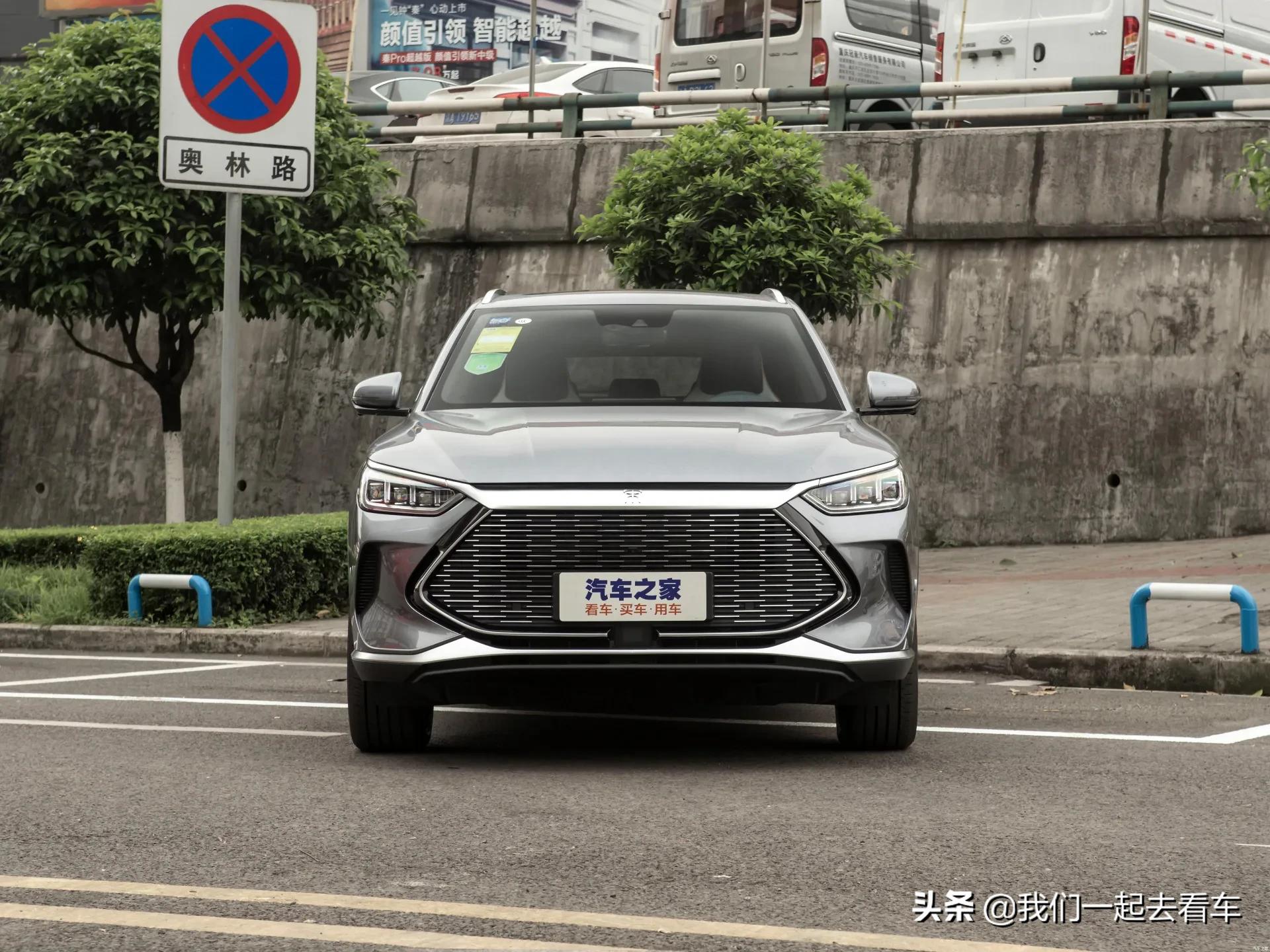 5月销量王，比亚迪宋PLUS新能源，外观时尚，续航不错