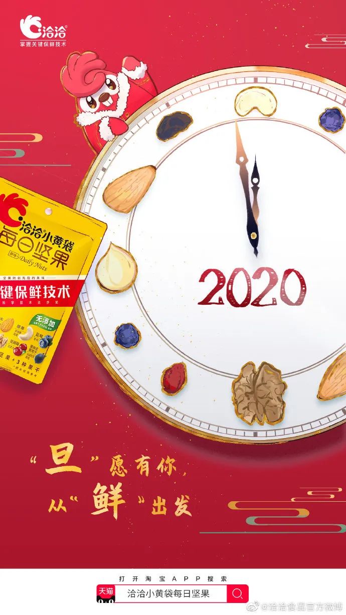 2022 元旦借势灵感海报