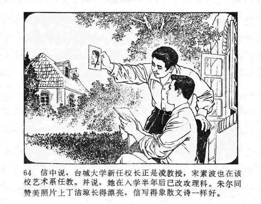故事连环画《第二次握手》