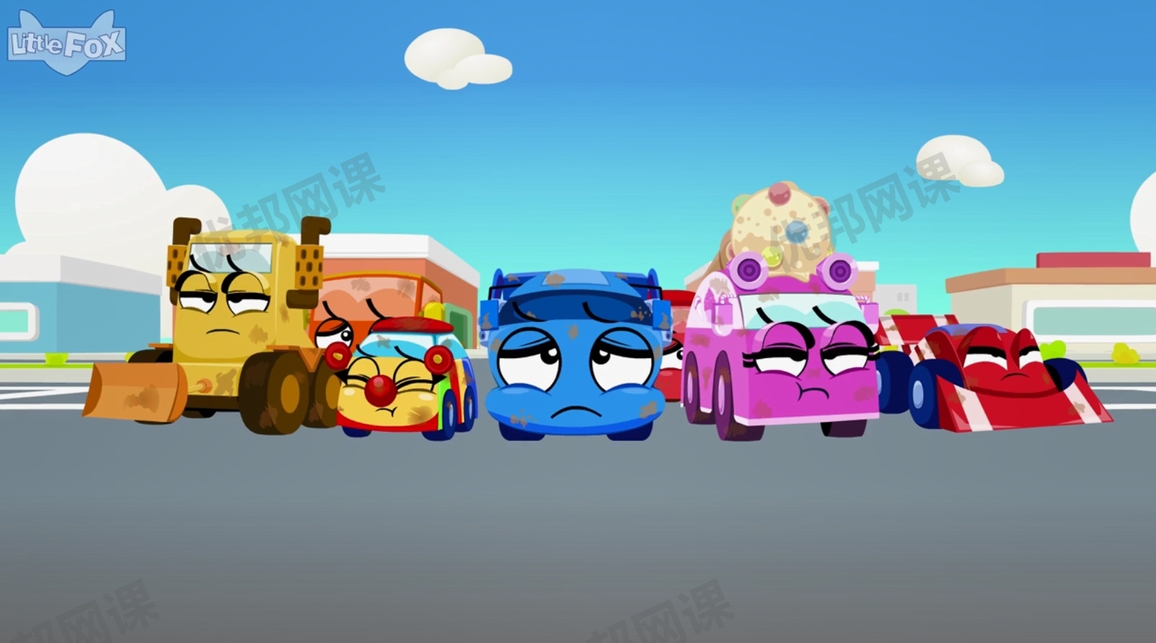 汽车动画片大全集(配音像读绘本一样) - 四帝国车市