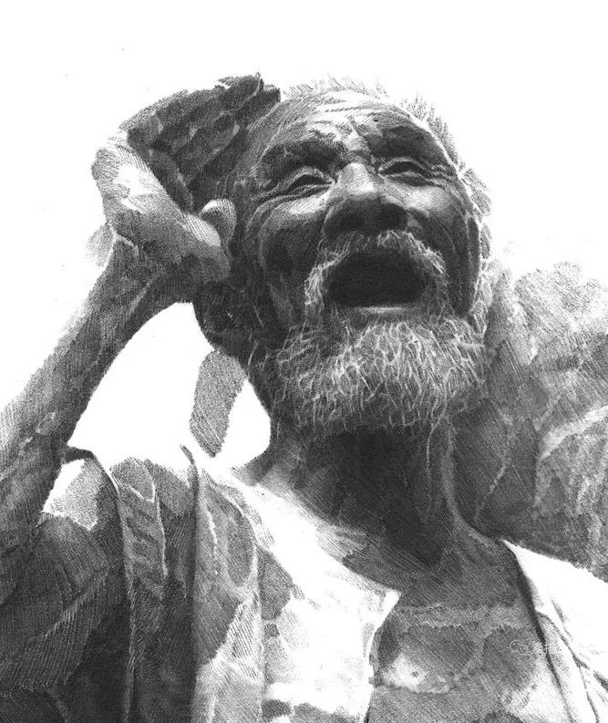 当代著名画家李晨,《边城》高清插画!| 情感与绘画语境的结合