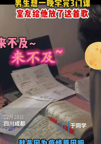 大学里的筋肉（男大学生寝室学习）