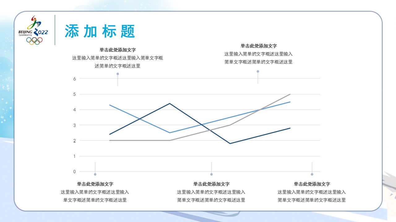 奥运会项目有哪些ppt(时尚2022北京冬奥会运动内容介绍PPT模板)