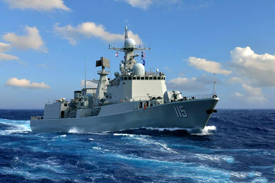 北海舰队(14艘远程防空驱逐舰,25艘护卫舰,北海舰队拥有亚洲最强防空