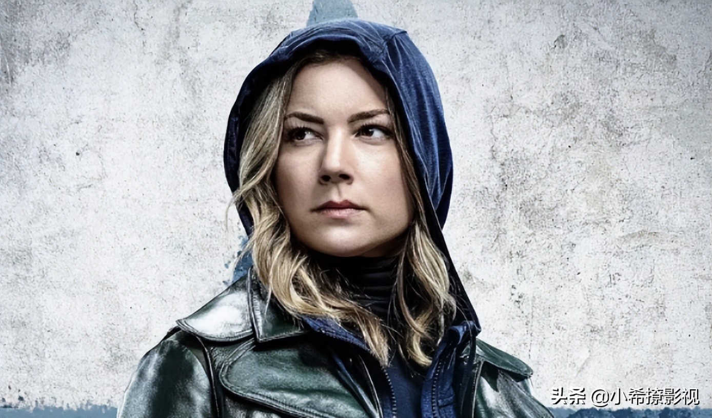 《美国队长4》动漫展海报，暗示莎伦·卡特仍是一个亦正亦邪的角色