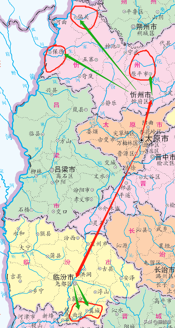 忻州原平、保德、偏关及临汾曲沃、翼城5县现状分析