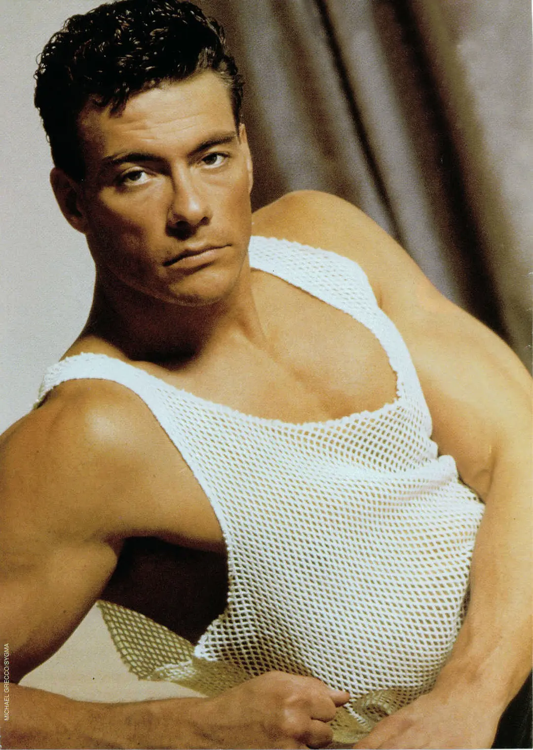 充满力量感的尚格云顿，始终是很多人心中最劲爆的动作巨星