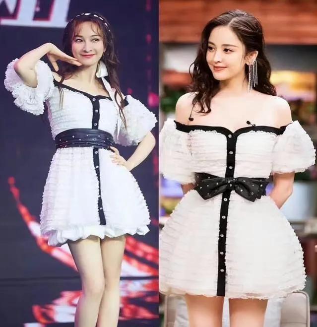 且看女星的撞衫造型，究竟是百花齐放，还是有人“东施效颦”呢？