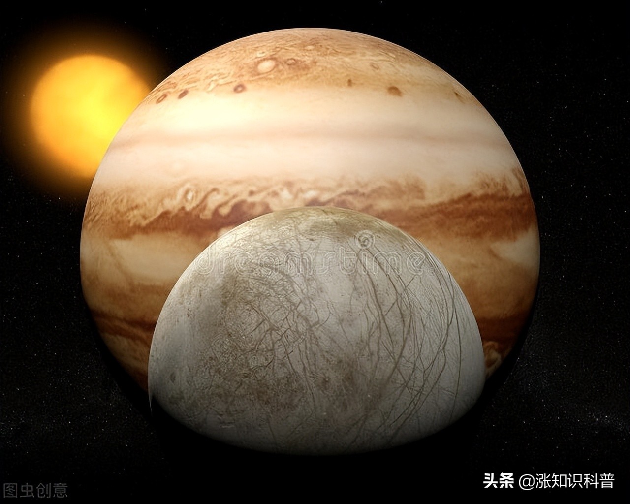 木星的衛星上有太陽系中最大的海洋 可能存在生命 天天看點