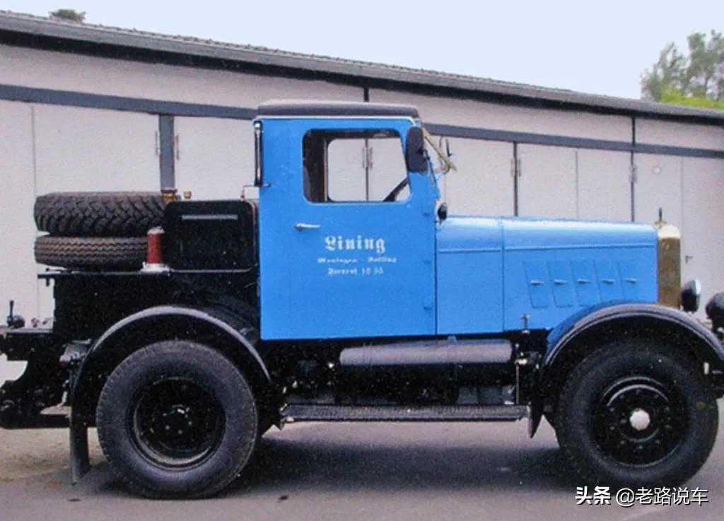 哈诺玛格的“公路拖拉机”1947年的ST 55双轴牵引车——神秘收藏家